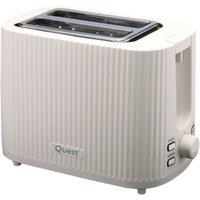 QUEST 32049 2-Slice Toaster - White, White