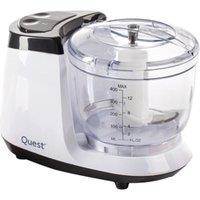 QUEST 31550 Mini Chopper - White & Clear, White,Clear