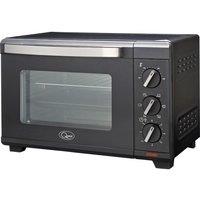 QUEST 35389 Rotisserie Electric Mini Oven - Black, Black