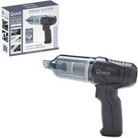 QUEST 44900 Cordless Bagless Handheld Car Vacuum Cleaner - Black, Black