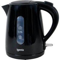 Igenix IGK11022B Electric Jug Kettle - Black, Black
