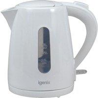Igenix IGK11022W Electric Jug Kettle - White, White