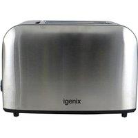 IGENIX IGT0209SS 2-Slice Toaster - Stainless Steel, Stainless Steel