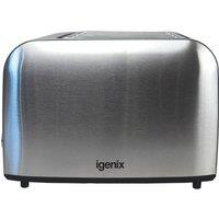IGENIX IGT0409SS 4-Slice Toaster - Stainless Steel, Stainless Steel