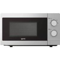IGENIX IGMS08080S Solo Microwave - Silver, Silver/Grey