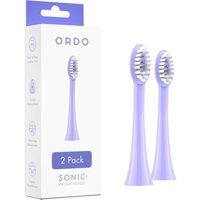 ORDO Sonic Replacement Toothbrush Heads - Pack of 2, Pearl Violet