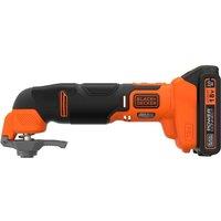 BLACK DECKER BDCOS18D1K-GB 18 V Cordless Oscillating Tool - Orange & Black