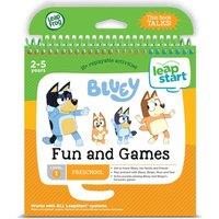 LEAPFROG LeapStart Bluey Fun & Games Interactive Activity Book
