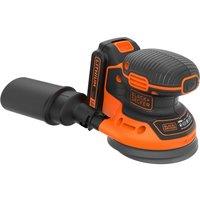 BLACK DECKER BDCROS18-GB Cordless Random Orbital Sander & 18 V 1.5 Ah Battery