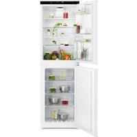 AEG 6000 TwinTech OSC6T185ES Integrated 50/50 Fridge Freezer - Sliding Hinge, White