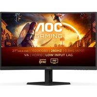 AOC C27G4ZXE Full HD 27" Curved VA Gaming Monitor - Black, Black