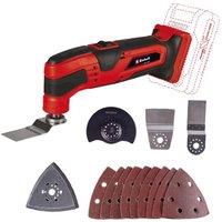EINHELL TC-MG 18 Li-Solo Cordless Multi Tool - Black & Red