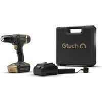 GTECH 1-12-028 Cordless Hammer Drill Driver - Black & Gold