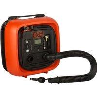 BLACK DECKER ASI400-XJ 12 V High Volume Cordless Inflator - Orange