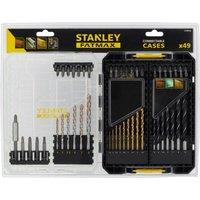 STANLEY Fatmax Drill & Screwdriver Bit Set - 49 Piece