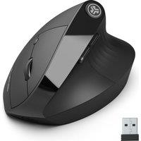 JLAB Jbuds Ergonomic Wireless Optical Mouse, Black