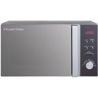 RUSSELL HOBBS RHM2076S Compact Solo Microwave - Silver, Silver/Grey