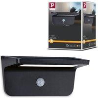 PAULMANN Cyprus Outdoor Solar Wall Light with Motion Sensor - Anthracite