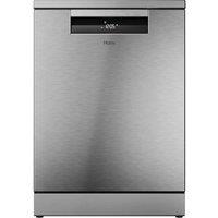HAIER XF 4A4M0X-80 Full-size WiFi-enabled Dishwasher - Silver, Silver/Grey