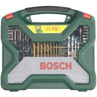 BOSCH Titanium X-Line Drill / Driving Set - 70 Piece Set
