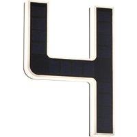 PAULMANN Solar LED House Number Light - No. 4