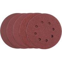 STANLEY STA32047-XJ 125 mm Mixed Sanding Sheets - 5 Sheets