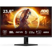 AOC Q24G4RE Quad HD 24" Fast IPS Gaming Monitor - Black, Black