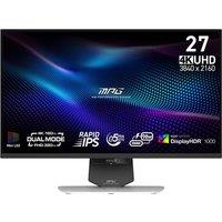 MSI MPG 274URDFW E16M 4K Ultra HD 27 Rapid IPS Gaming Monitor - White, White