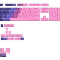 GLORIOUS GPBT Gradient Nebula V2 Keycaps - UK Layout, Pink