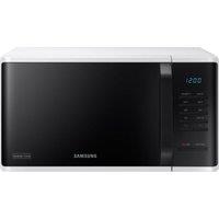 SAMSUNG MS23K3513AW Solo Microwave - White & Black, White,Black