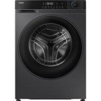 HAIER X Series 5 HWD90BP14357GTUK WiFi-enabled 9 kg Washer Dryer - Graphite, Silver/Grey,Black