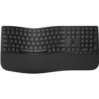 HP 680 Comfort Dual-Mode Wireless Keyboard - Black, Black