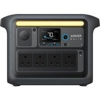 ANKER SOLIX C1000X 1056 Wh Smart Portable Power Station, Black