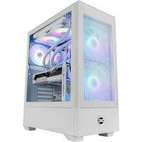 PCSPECIALIST Luna 85 Gaming PC - AMD Ryzen 7, RX 9070 XT, 2 TB SSD, White