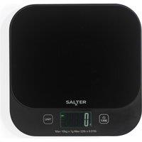 SALTER Expert Digital Kitchen Scale - Black, Stainless Steel