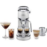 DELONGHI Dedica Duo EC890.W Coffee Machine - White, White