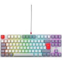CHERRY Xtrfy K4V2 Mechanical Gaming Keyboard - Retro, Silver/Grey,Red,White