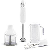 SMEG HBF03WHUK Hand Blender with Accessories - White, White