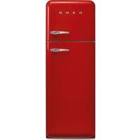 Smeg Retro FAB30RRD6UK Retro 80/20 Fridge Freezer - Red, Red