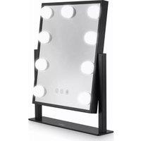 CARMEN Reflect Series Hollywood 9 Bulb Vanity Mirror - Black, Black