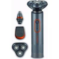 CARMEN Titan 3-in-1 Rotary Shaver Set - Titanium, Black,Silver/Grey