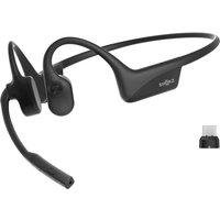 SHOKZ OpenComm2 UC Wireless Bluetooth Headset - Black, Black