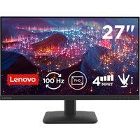 LENOVO L27-4e Full HD 27" IPS Monitor - Raven Black, Black