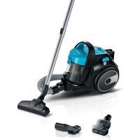 BOSCH Series 2 BGS05BU2GB Cylinder Bagless Vacuum Cleaner - Turquoise, Blue