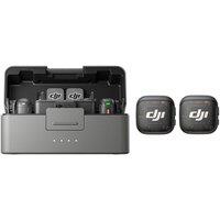 DJI Mic 3 (2 TX 1 RX Charging Case) Wireless Microphone Kit - Black, Black
