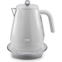DELONGHI Eclettica Special Tea KBY3011.W Jug Kettle - Whimsical White, White