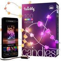 TWINKLY Candies Hearts Smart 100 RGB LED String Lights - 6.5 m