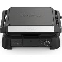 TEFAL SuperGrill 3-in-1 Tabletop Grill - Black, Black