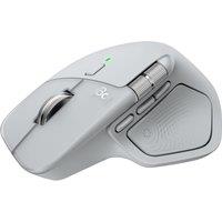 LOGITECH MX Master 4 Wireless Mouse - Pale Gray, Silver/Grey,White