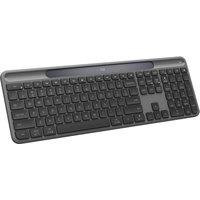 Logitech Signature Slim Solar+ Wireless Keyboard - Graphite, Silver/Grey,Black